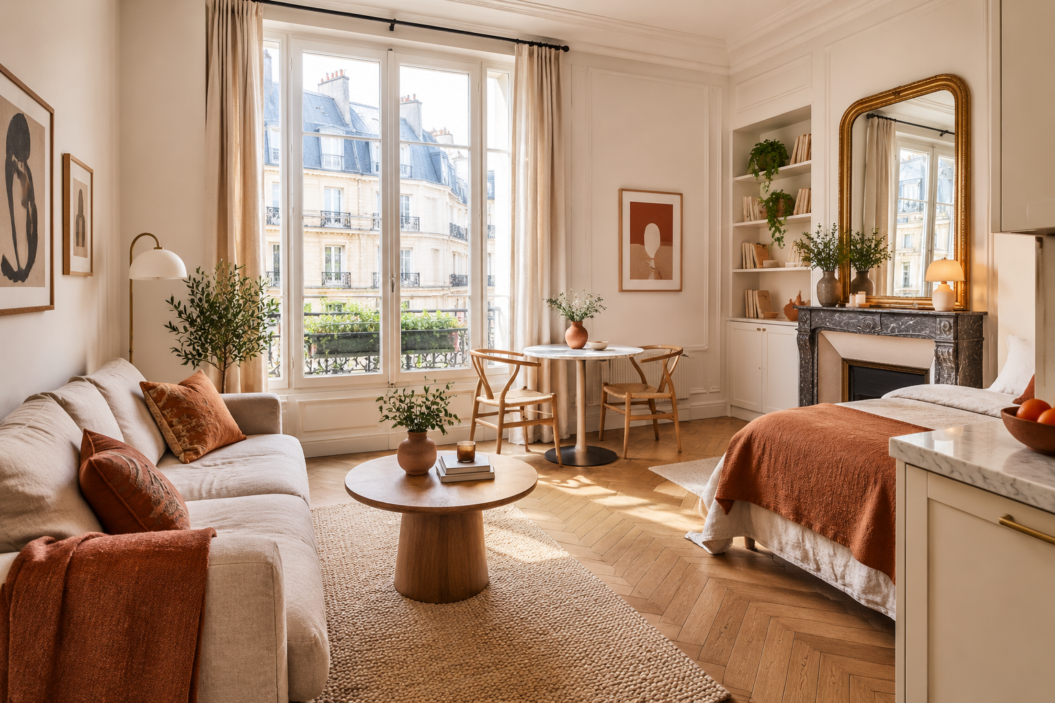 Marais Attic